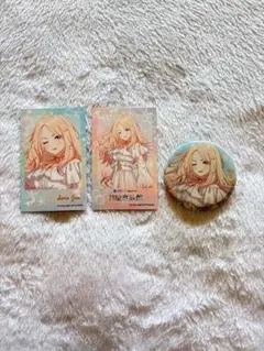 初星水族館 十王星南 フォト風カード オーロラ缶バッジ