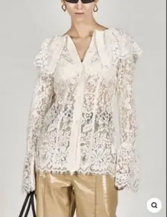 PRANK PROJECT Scallop Lace Sailor Shirt | Mercari