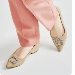 ORiental TRaffic ビジューモチーフパンプス 24.5