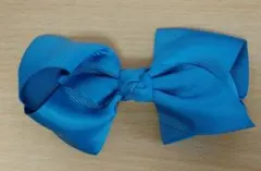 アネモネ髪飾り　リボンバレッタ