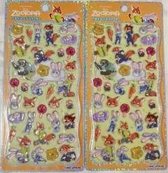 正規品 ディズニー ズートピア プチドロップステッカー プチドロ ボンドロ