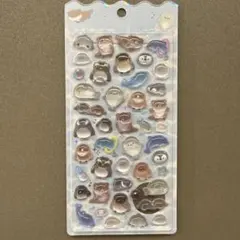 ボンボンドロップシール　海のいきもの　水族館