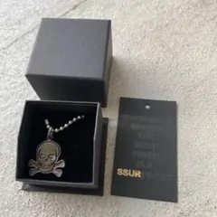00s OLD STUSSY ステューシー スカル クロスボーン ネックレス - メルカリ