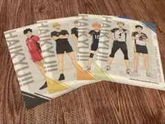 ハイキュー!! クリアファイル コンプリート 4点セット くら寿司