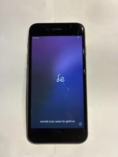 iPhone SE ブラック 画面に傷あり