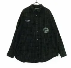 フリークスストア チェック柄 長袖 コットンシャツ FREAK'S STORE