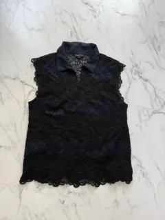 【BANANA REPUBLIC】レース ブラウス（M）