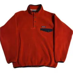 Patagonia パタゴニア2017年 シンチラスナップT フリース オレンジ