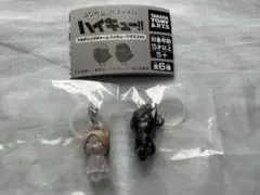 ハイキュー‼︎ つながリングチャーム クロオネコ ケンマネコ