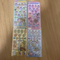 【正規品】うるちゅるポップシール　おぱんちゅうさぎ　んぽちゃむ　きみまろ　コンプ