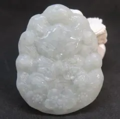 狐✣ペンダントトップ✣薄いグリーン