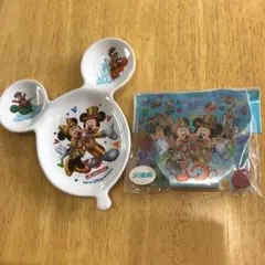 ★値下げ★ディズニー　30th プレート メモ帳  セット売り！！