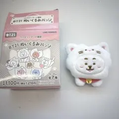 新品未使用 BT21 ぬいぐるみバッジ RJ ジン