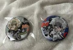 ヒプマイ 碧棺左馬刻 伊弉冉一二三 ぴたでふぉめ 缶バッジ