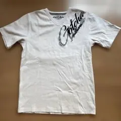 Gotcha VネックTシャツ Lサイズ ホワイト