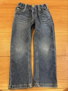 マーキーズ　Lee デニムブルー ストレートパンツ　100