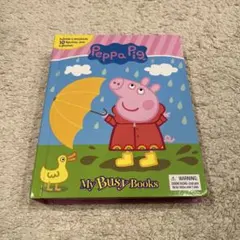 ペッパピッグ　Peppa Pig My Busy Books フィギュア　絵本