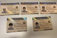 警察学校組　学生証カード　5枚セット　名探偵コナン　中国　トレカ　KAYOU