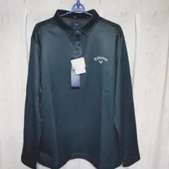 Callaway 長袖シャツ LL ダークグリーン