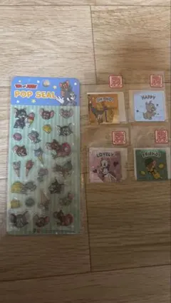 トムとジェリー　POP SEAL シール かわいいデザイン