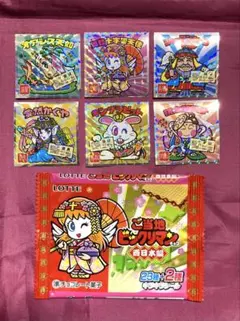 ご当地ビックリマン 西日本編 6枚セット パッケージ1種