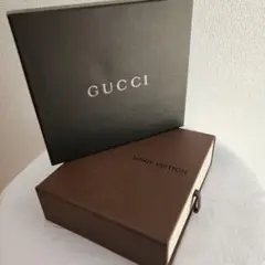 【空箱のみ】GUCCI 　LOUIS VUITTON 　各1個　ギフト　BOX