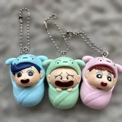 クレヨンしんちゃん おくるみbabyスイング 3個セット