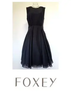 ☆FOXEYフォクシーニューヨークワンピースダークネイビー希少42☆ ☆FOXEYフォクシーワンピースネイビー希少42☆ - メルカリ