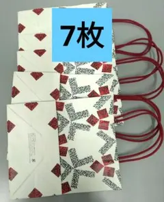 三越伊勢丹（小）　ショップ袋　紙袋　7枚