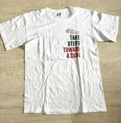【US古着】Keya Tシャツ 白 Lサイズ ALS チャリティ
