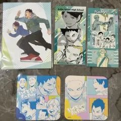 ハイキュー 及川徹 岩泉一 ポスカ＆アートコースター＆シールプリント