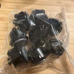 三和電子 エラストマー静音ボタン グレー 8個　アケコン 30φ