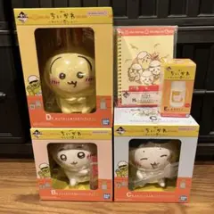 ちいかわ　一番くじ　ラーメン　フィギュア　ハチワレ　うさぎ　新品 5点セット