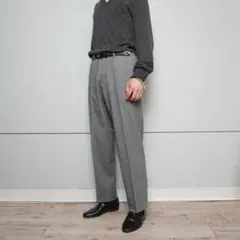 MACKINTOSH LONDON スラックス グレー 綿 ストレッチ/KZ48のサムネイル