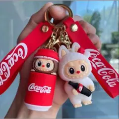Labubu ラブブ　コーラ　キーホルダー 2個セット