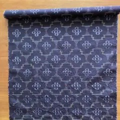 着物はぎれ　琉球絣　絹　古布 ハンドメイド
