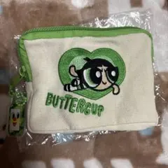 パワーパフガールズ チャーム付き刺繍ポーチ