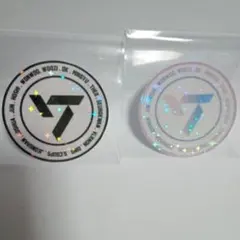 SEVENTEEN ホログラム ステッカー 2枚セット