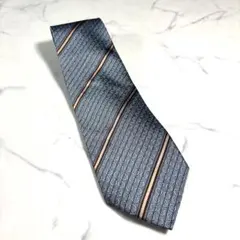 未使用 美品 GUCCI グッチ 高級シルクネクタイ GG柄 レジメンタル
