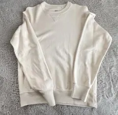 UNIQLO クリーム色 長袖 トレーナー