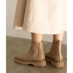 RANDA　トラックソールサイドゴアブーツ　新品Mサイズ