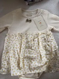 conoco 花柄ロンパース 80cm