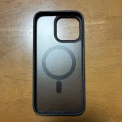 MagSafe対応 iPhoneケース 透明/ブラック