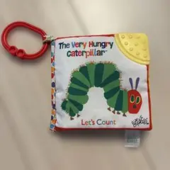 美品　はらぺこあおむし　布絵本　ERIC CARLE ベビーカートイ　音がなるのサムネイル