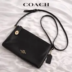 COACH コーチ 36552 レザー ターンロック ショルダーバッグ