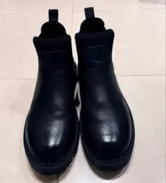 ユニクロ　C 黒　サイドゴアブーツ　26.5㎝
