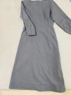 NOSTALGIA グレー ワンピース　アンドドットノスタルジア　最終値下げ