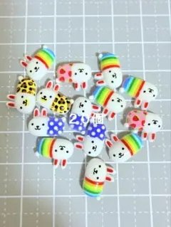 ネイルパーツ　ウサコレフレンズ　２０個