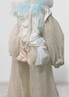 OZZ ONESTE ロングカーディガン フリル レース 難あり ozz on レース フリル 刺繍 ロングカーディガン - メルカリ