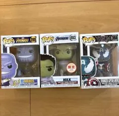 アベンジャーズ フィギュア3体セット